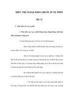 ĐIỀU TRỊ NGOẠI KHOA BỆNH ÁP XE PHỔI (Kỳ 3) pot