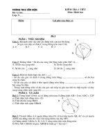 Kiem tra 1 tiet Hinh 9 ( hay)