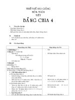 Thiết Kế Bài Giảng Toán 2 CKTKN Tuần 24