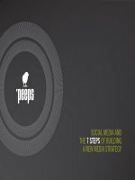 Social media and the 7 steps of Buiding a new media strategy