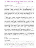 SKKN NGỮ VĂN 6- BÀI MẸ HIỀN DẠY CON