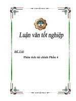 Luận văn tốt nghiệp: Phân tích tài chính Phần 4 docx