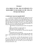 đồ án môn học mạng lưới điện, chương 2 docx