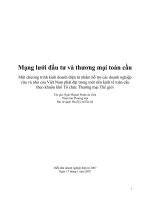 Mạng lưới đầu tư và thương mại toàn cầu pdf
