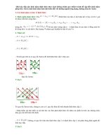 Khái niệm định thức theo cách không chính quy (nhằm tránh đề cập đến khái niệm phép thế) pptx