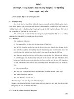 Chương 9: Trang bị điện - điện tử & tự động hoá các hệ thống bơm – quạt – máy nén docx