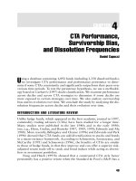 Commodity Trading Advisors: Risk, Performance Analysis, and Selection Chapter 4 ppsx