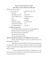 BÁO CÁO THU HOẠCH CÁ NHÂN SP NĂM 2