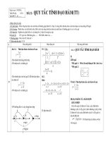 QUY TẮC TÍNH ĐẠO HÀM(TT) docx
