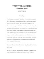 LUYỆN ĐỌC TIẾNG ANH QUA CÁC TÁC PHẨM VĂN HỌC –TWENTY YEARS AFTER ALEXANDRE DUMAS CHAPTER 51 pps