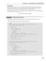 Beginning PHP6, Apache, MySQL Web Development- P6 ppt