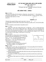 2 De thi HSG ly 9 + DA