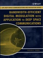 bandwidth efficient digital modulation in deep-space communications