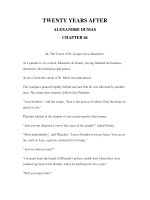 LUYỆN ĐỌC TIẾNG ANH QUA CÁC TÁC PHẨM VĂN HỌC –TWENTY YEARS AFTER ALEXANDRE DUMAS CHAPTER 46 pps
