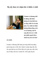 Mẹ sẩy thai, trẻ chậm lớn vì thiếu vi chất potx