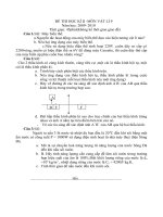Đề thi HK II-Lí 9(mới)