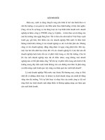 báo cáo thực tập tại công ty hoá chất- bộ thương mại