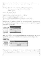 Microsoft WSH and VBScript Programming for the Absolute Beginner Part 14 pps