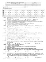 Đề, ĐA thi DHCĐ-179/2010