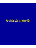 Bài giảng cấp cứu hồi sức chấn thương sọ não (Phần 1) doc