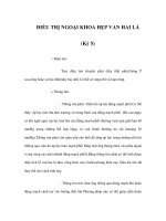 ĐIỀU TRỊ NGOẠI KHOA HẸP VAN HAI LÁ (Kỳ 5) docx