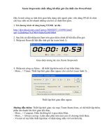 Xnote Stopwatch-đồng hồ đếm giờ cần thiết cho PP