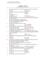 Đề 2 Lý thuyết