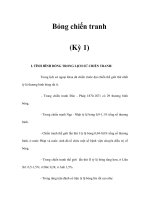 Bỏng chiến tranh (Kỳ 1) pptx