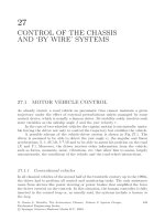 CONTROL OF THE CHASSIS AND ‘BY WIRE’ SYSTEMS docx