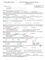 Đề thi thử ĐH Tr - Hà Trung _TH