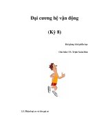 Đại cương hệ vận động (Kỳ 8) pdf