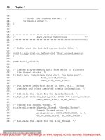 Real-Time Embedded Multithreading Using ThreadX and MIPS- P2 potx