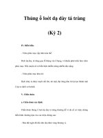 Thủng ổ loét dạ dày tá tràng (Kỳ 2) ppt