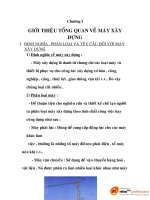 Kỹ thuật nâng chuyển, chương 1 ppsx