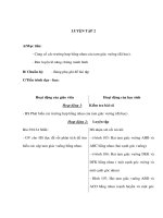 Hình học 11 - LUYỆN TẬP 2 doc