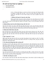 10 cách tự huỷ hoại sự nghiệp - cẩm nang nghề nghiệp