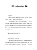 Hội chứng đông đặc potx