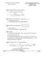 DE THI KHAO SAT LOP 10(CO DAP AN)