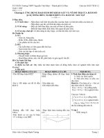 Giáo án Giải tích 12 chương I Ban cơ bản