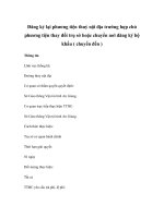 Đăng ký lại phương tiện thuỷ nội địa trường hợp chủ phương tiện thay đổi trụ sở hoặc chuyển nơi đăng ký hộ khẩu ( chuyển đến ) pptx