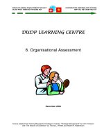 tổ chức đánh giá dự án