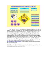 Chương trình tiện ích Quản lí chất lượng GDTH