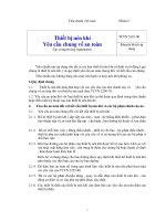 nhóm c thiết bị nén khí yêu cầu chung về an toàn