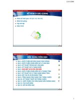 Bài 5: BẢO MẬT VÀ IN ẤN VĂN BẢN docx