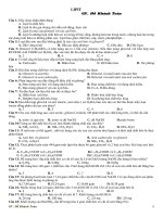 Trắc nghiệm lipit pptx