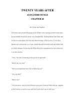 LUYỆN ĐỌC TIẾNG ANH QUA CÁC TÁC PHẨM VĂN HỌC –TWENTY YEARS AFTER ALEXANDRE DUMAS CHAPTER 40 pot
