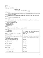 giáo án phụ đạo 8