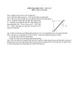 Thi thử HK II Lý_10 số 9