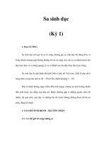 Sa sinh dục (Kỳ 1) ppt