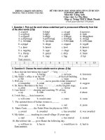 ĐỀ THI HS GIỎI ANH 9 (09-10)